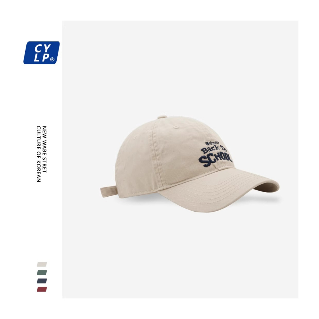 Mũ Lưỡi Trai Thêu Chữ Thời Trang Năng Động