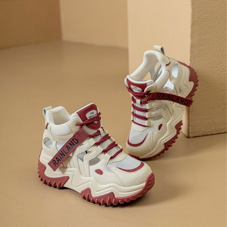 Giày Thể Thao Trắng Đế Dày Thoáng Khí Thời Trang Mùa Hè