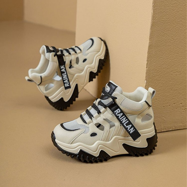 Giày Thể Thao Trắng Đế Dày Thoáng Khí Thời Trang Mùa Hè