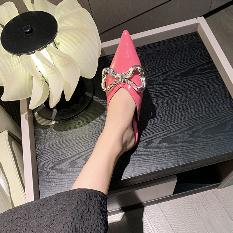 Dép Đế Bằng Mũi Nhọn Thời Trang Cho Nữ Size 35-39