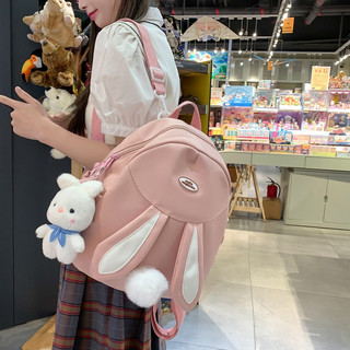 Mới ba lô mini trang trí hình thỏ dễ thương kf266