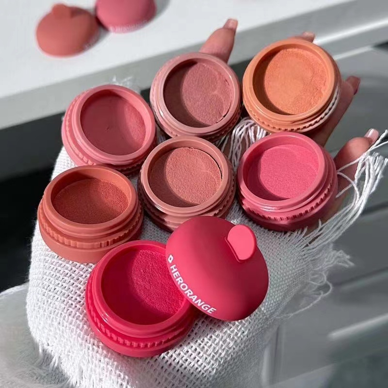 Đen Phấn Má Hồng Dạng Thỏ NANA Chất Lì Tự Nhiên Lâu Trôi Chuyên Dụng Cho Trang Điểm JP2