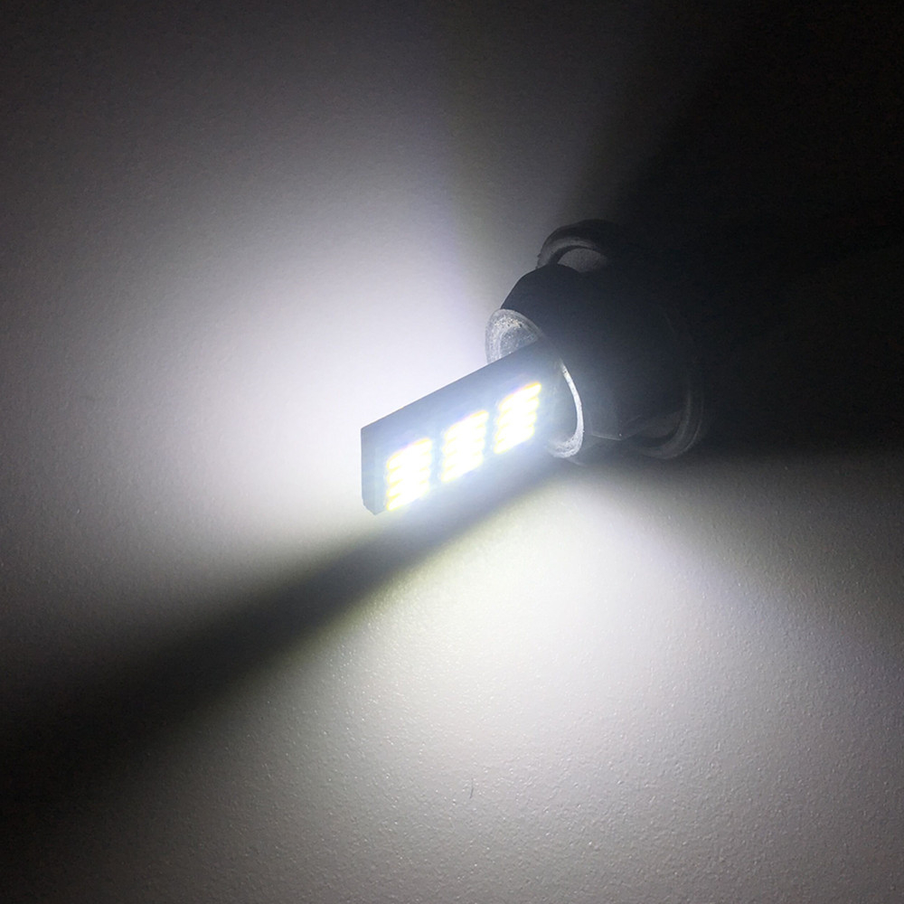 Set 2 Đèn LED T10 4014 12SMD OBC W5W 194 168 4SMD Ánh Sáng Trắng Dành Cho Ô Tô