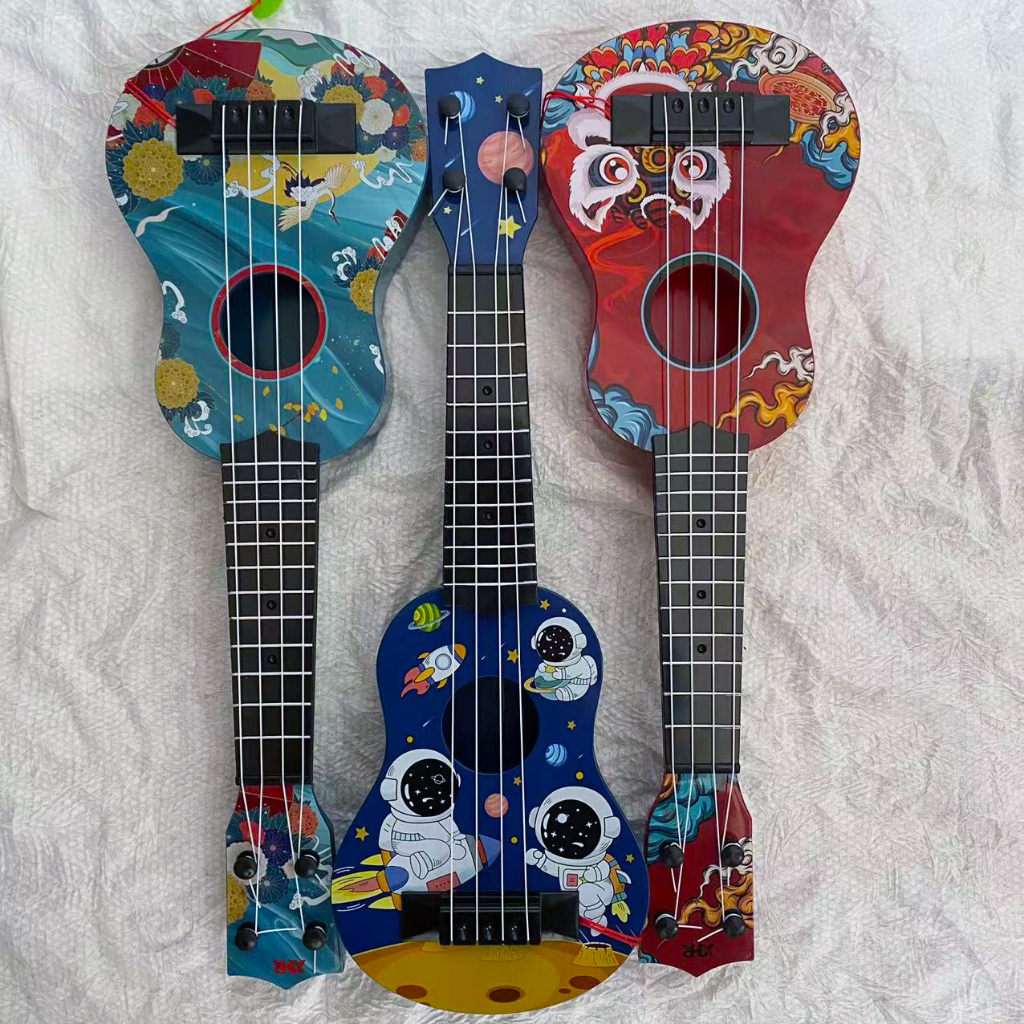 Đồ chơi đàn ukulele mini, Đàn ukulele nhỏ, Nhựa Mini Instrument Quà tặng mẫu giáo  AKOASM
