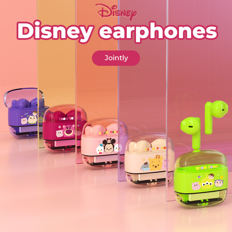 Disney A11 Tai Nghe Không Dây Bluetooth 5.3 TWS Cảm Ứng Giảm Tiếng Ồn Kèm Mic