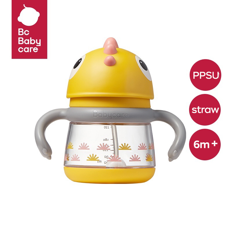 Bc Babycare Bình Uống Nước Kèm Ống Hút Cho Bé 6-36 Tháng bình nước trẻ em