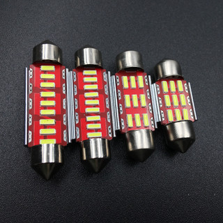 1 đèn led 31mm 36mm 39mm 41mm c5w c10w 4014 smd cho xe hơi