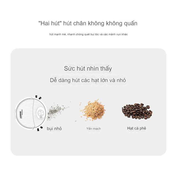 KANGJIA robot hút bụi lau nhà Robot hút bụi quét nhà thông minh USB bốn trong một Máy hút bụi quét nhà
