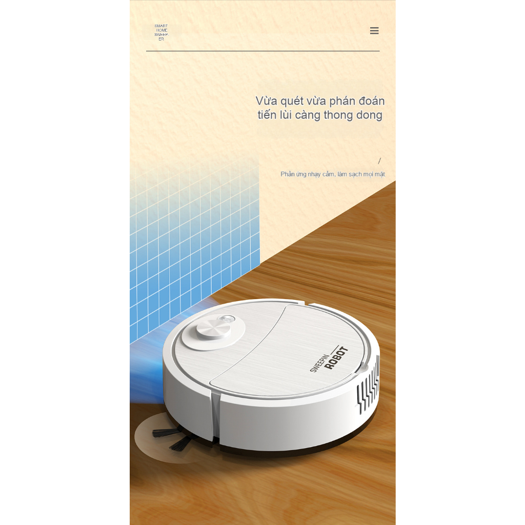 KANGJIA robot hút bụi lau nhà Robot hút bụi quét nhà thông minh USB bốn trong một Máy hút bụi quét nhà
