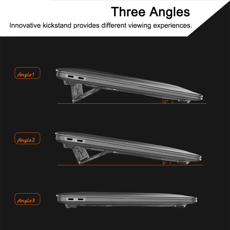 Ốp Bảo Vệ Máy Tính macbook air 13 m1 macbook pro 13 macbook 2017 2018 2020 2021 macbook pro 15.4 Có Tay Cầm