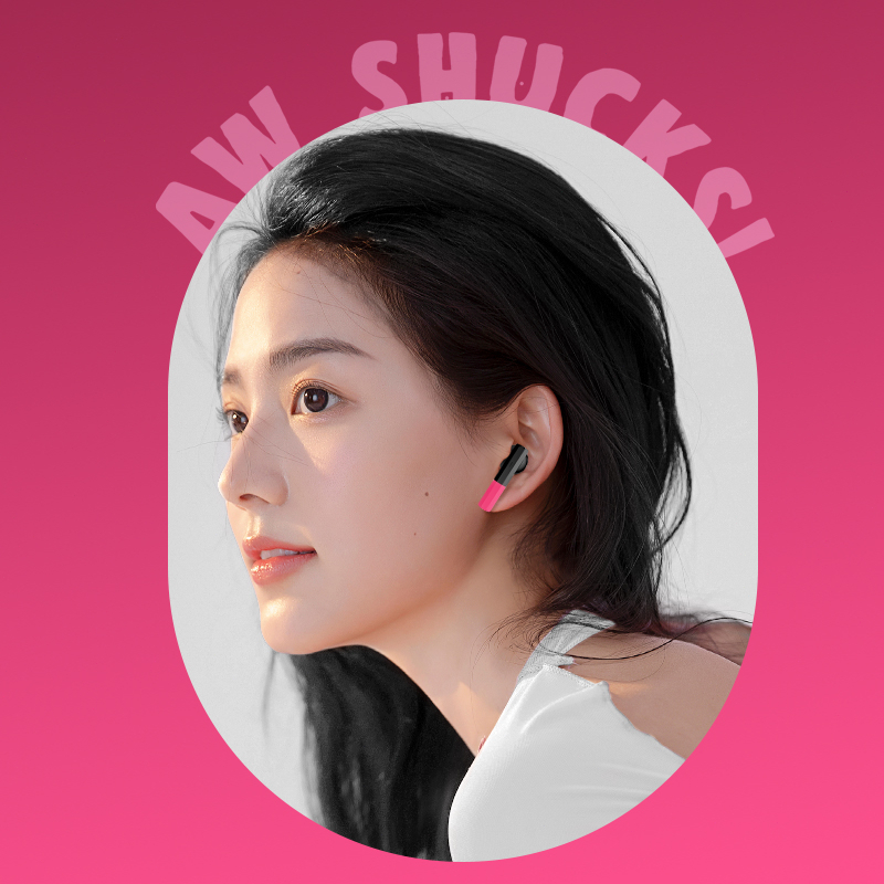 Tai Nghe Bluetooth 5.1 CE-905 Thiết Kế Hình Son Môi Disney