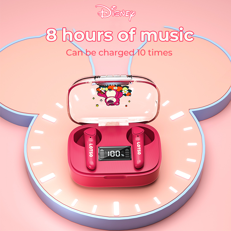 Tai Nghe Bluetooth 5.3 Nhét Tai CE-915 Kiểu Dáng Hoạt Hình Disney
