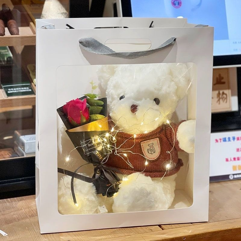 Gấu Bông Teddy Quà Tặng Giáng Sinh Đáng Yêu