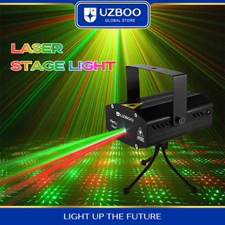UZBOO đèn led sân khấu led nháy theo nhạc đèn laser phòng bay Led Chiếu Laser Tạo Hiệu Ứng Âm Thanh DJ Disco Dùng Cho Tiệc Sinh Nhật / Đám Cưới Cổng USB