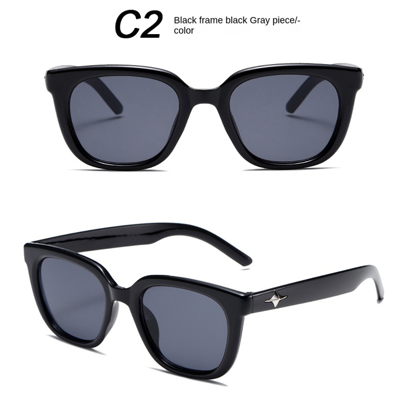 Kính Mát Gọng Vuông Y2K Phong Cách Hip Hop Punk Hàn Quốc Thời Trang Cho Nam Và Nữ