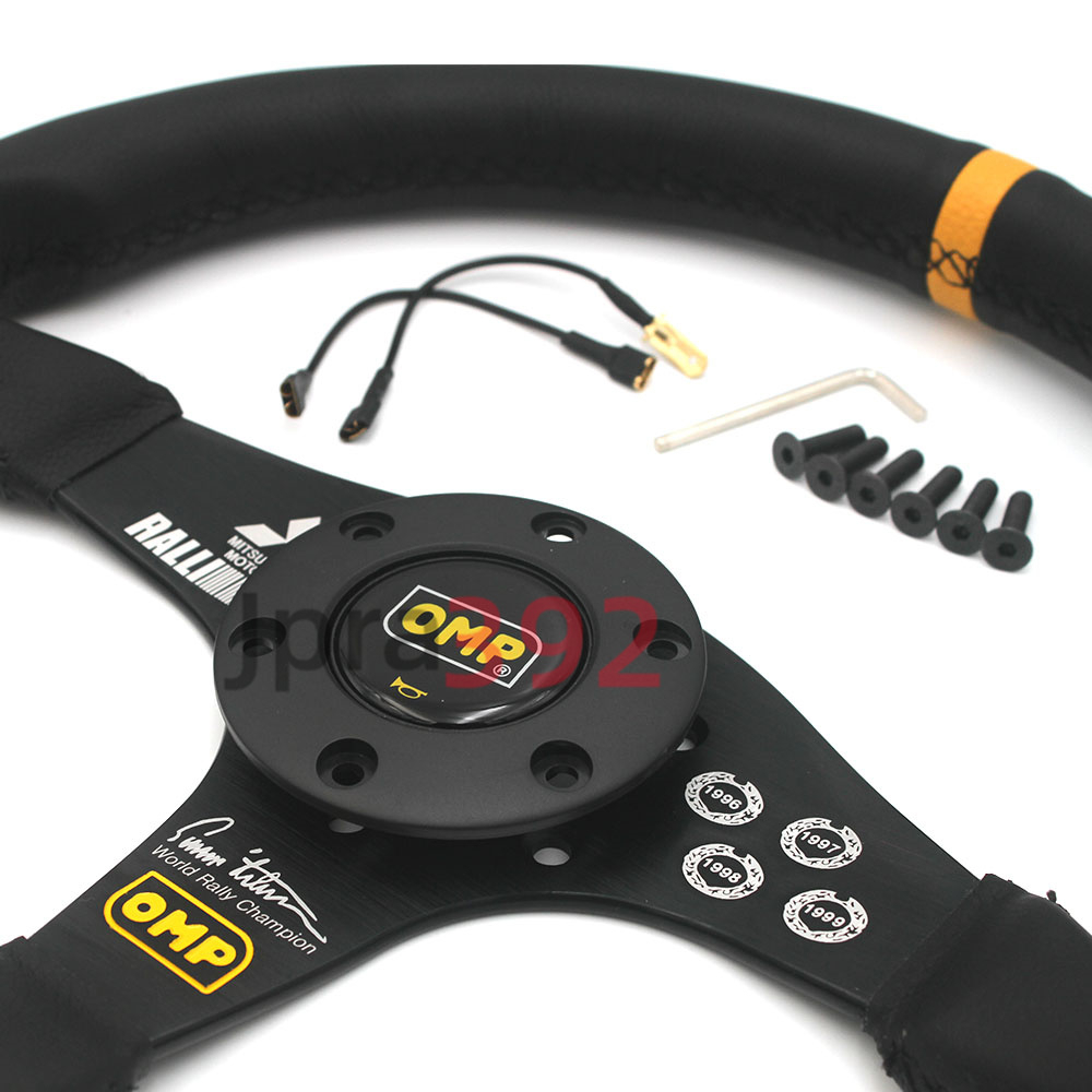 Vô Lăng Xe Hơi 14 Inch Bằng Da Lộn Màu Vàng Thông Dụng