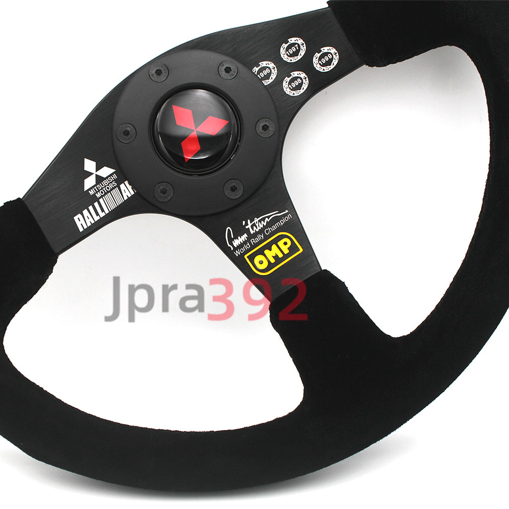 Vô Lăng Xe Hơi 14 Inch Bằng Da Lộn Màu Vàng Thông Dụng