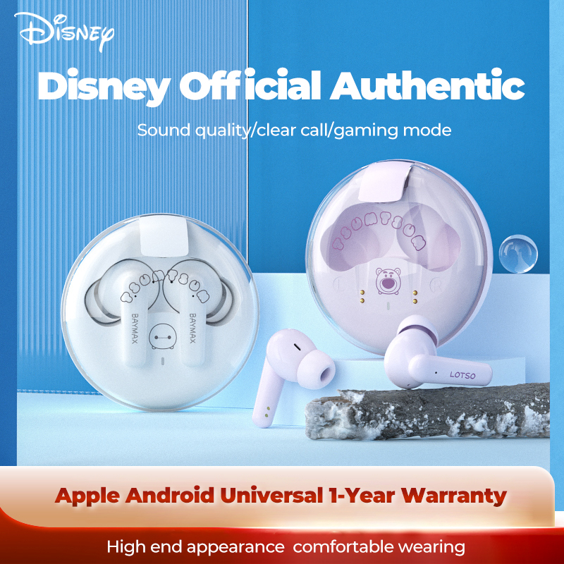 Tai Nghe Bluetooth 5.0 Không Dây CE-903V Chống Nước Có Micro Thiết Kế Thể Thao Disney