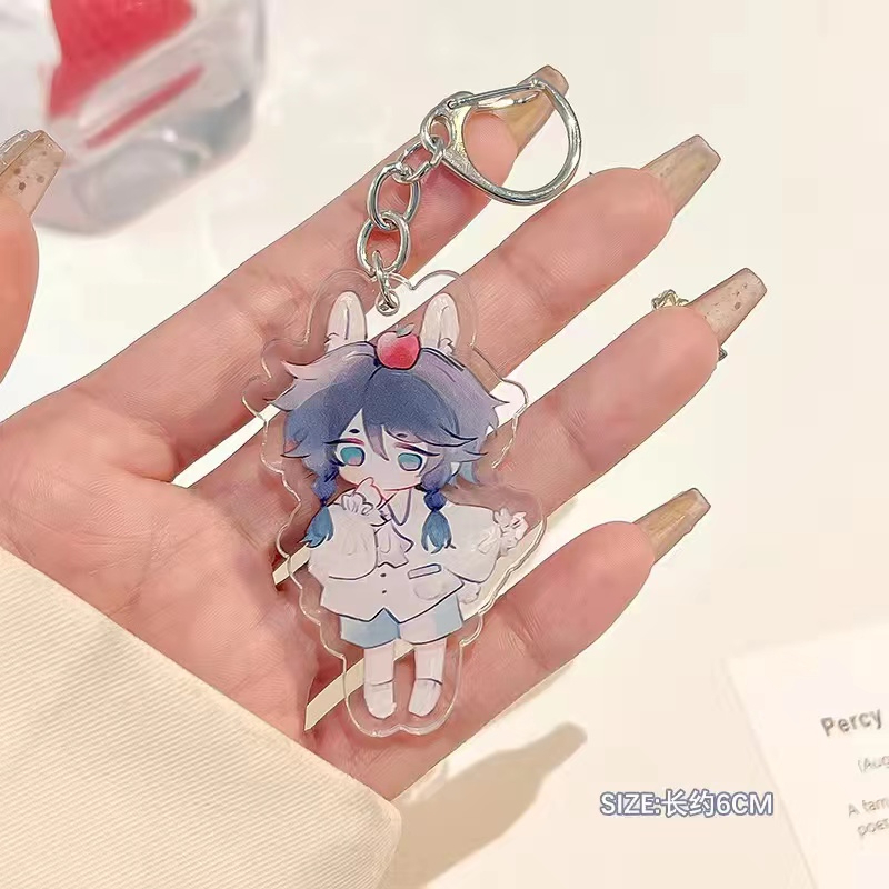 Móc Khóa Bằng Acrylic Hình Nhân Vật Anime Dễ Thương