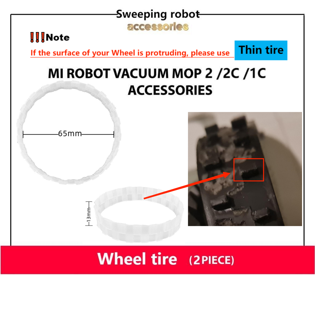 Bộ Phụ Kiện Cho Robot Hút Bụi Mop 1C / 1T Mop 2 Pro+/ 2C Mop2 F9 For Xiaomi Mijia STYTJ01ZHM / STYTJ02ZHM / STYTJ03ZHM / STYTJ05ZHM