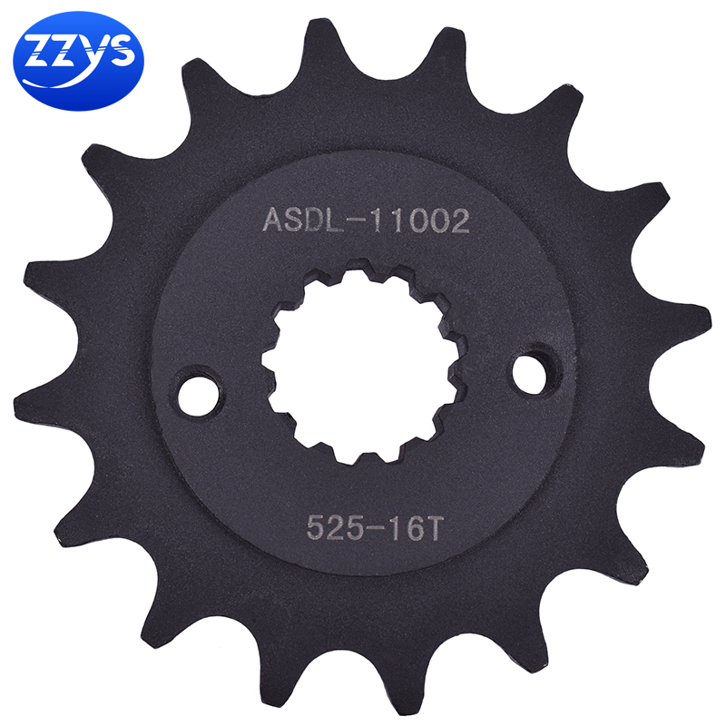 525 16T Xích Xe Máy Bánh Xích Trước Cho Xe Honda Road VT600 C Shadow 90-07 NT650 BROS 88-91 Steed 40