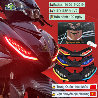 Demi lưới Exciter 150 EX 2015 2016 2017 2018 2019 mx king 150 có đèn zắc cắm như zin.
