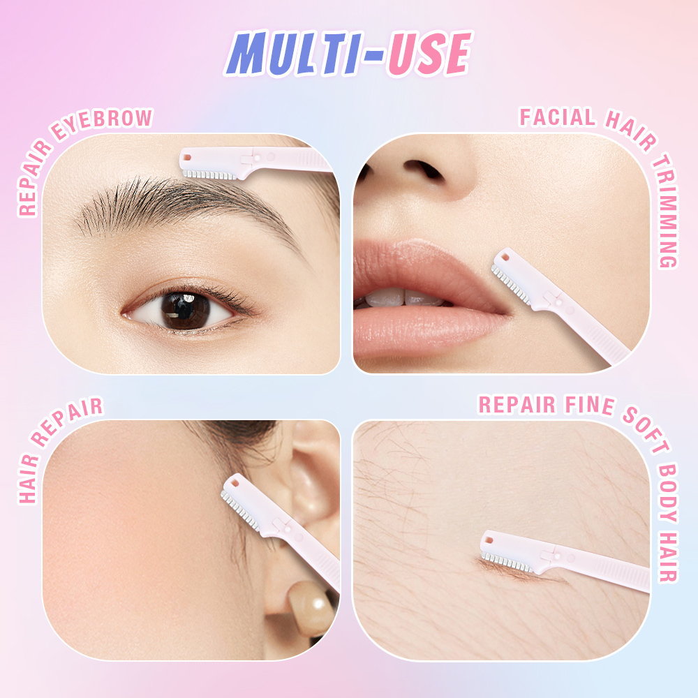 2PCS/ SET dụng cụ cạo chân mày SANIYE B1182 10g