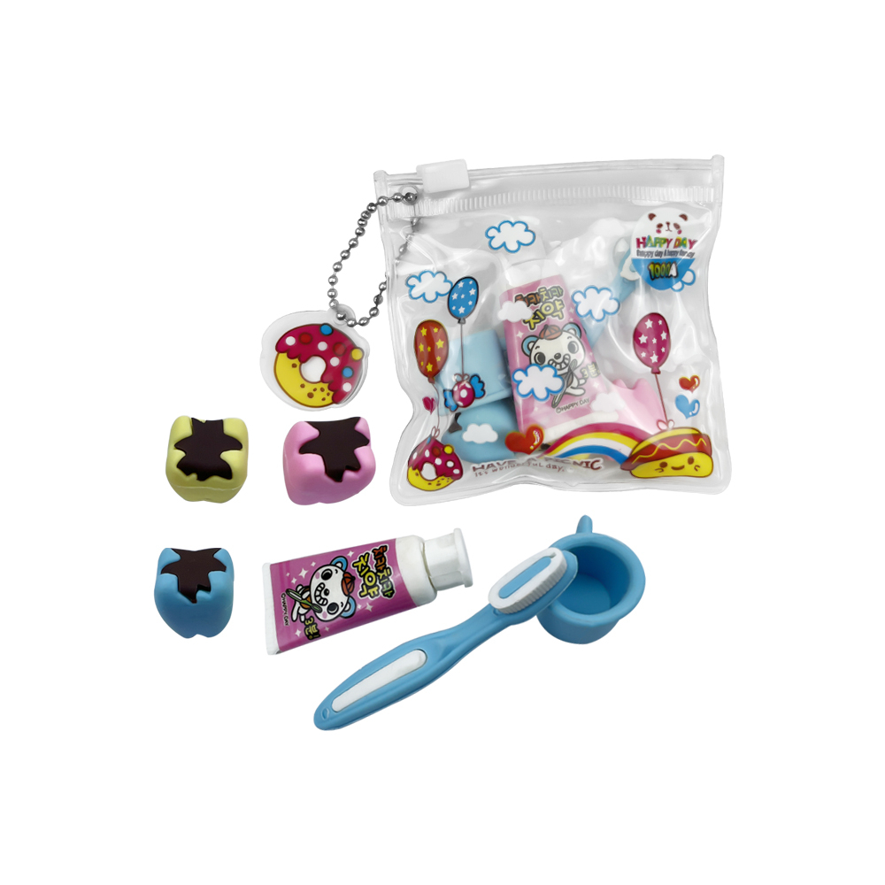 Set 6 Cục Tẩy Hình Chiếc Túi Dành Cho Trẻ Em