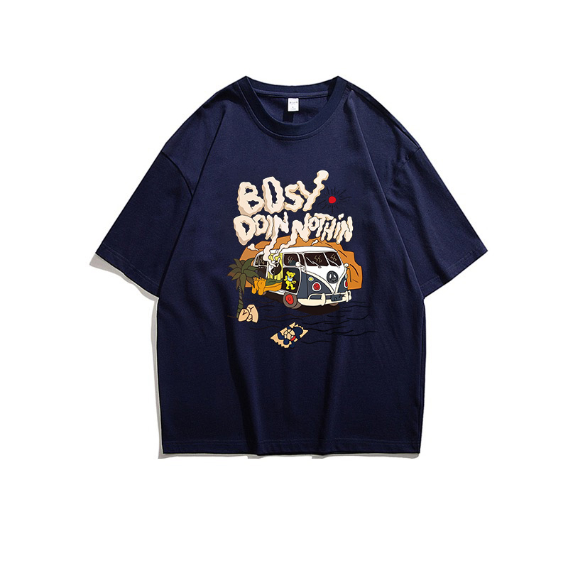 Áo Thun 100% Cotton Oversize Thời Trang Mùa Hè Dành Cho Nữ