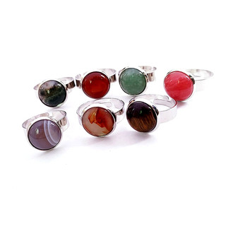 Set 20 Nhẫn Đá Bạc Thời Trang Cho Nữ