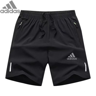 Quần Short Thể Thao Dáng Rộng Chất Liệu Lụa Lạnh Nhanh Khô Có Size Lớn M-8XL Thời Trang Mùa Hè Cho Nam Giới