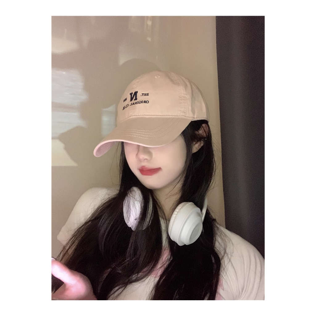Mũ Lưỡi Trai Thêu Chữ N Phong Cách Hàn Quốc Thời Trang Mùa Hè Cho Nam Và Nữ