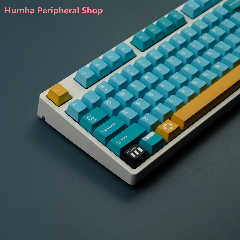 Humha Belafonte Nắp Phím Cơ Cherry profile Bằng Nhựa PBT Nhuộm Màu Cá Nhân Hóa GMK Belafonte