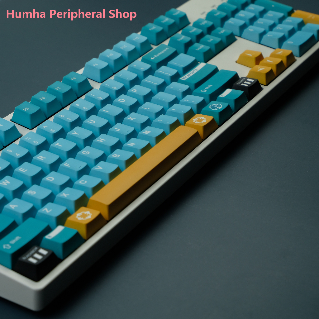 Humha Belafonte Nắp Phím Cơ Cherry profile Bằng Nhựa PBT Nhuộm Màu Cá Nhân Hóa GMK Belafonte