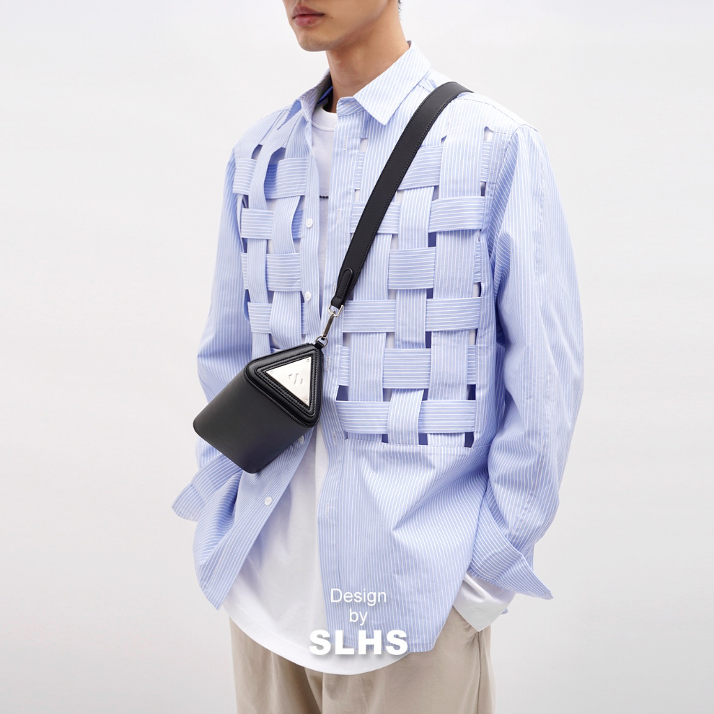 Áo Sơ Mi Tay Dài Họa Tiết Kẻ Sọc Thời Trang Sang Trọng Cho Nam Và Nữ