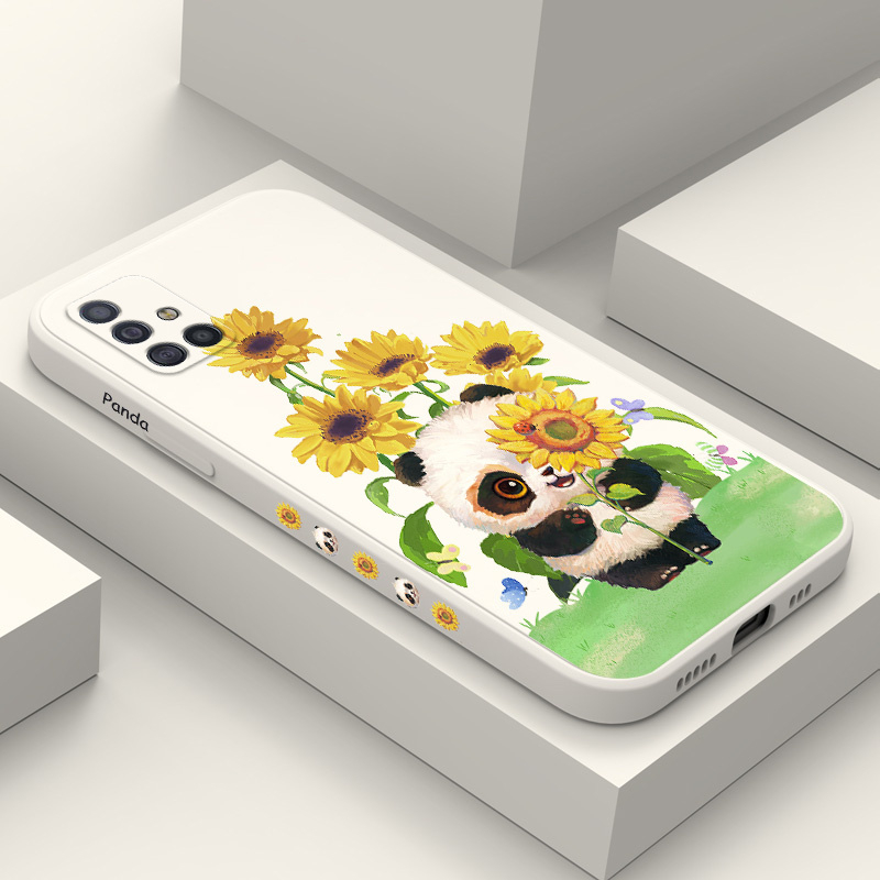 Ốp Điện Thoại Silicon Dẻo In Hình Gấu Trúc Dango Cho Samsung Galaxy A71 A51 4G A21S A31 A41