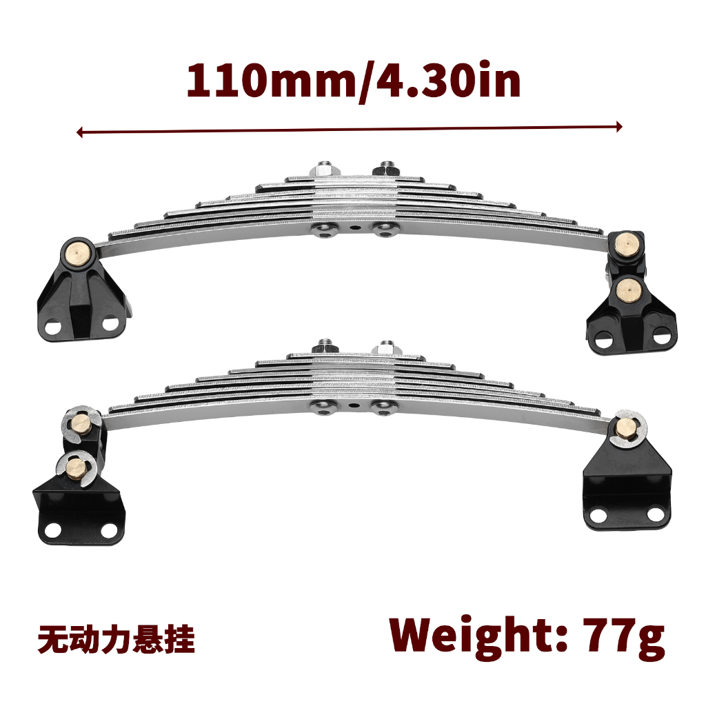 1 Cặp Thanh Nâng Phía Trước Bằng Thép Nâng Cấp Cho Mô Hình Xe Tải Điều Khiển Từ Xa 1 / 14 Tamiya