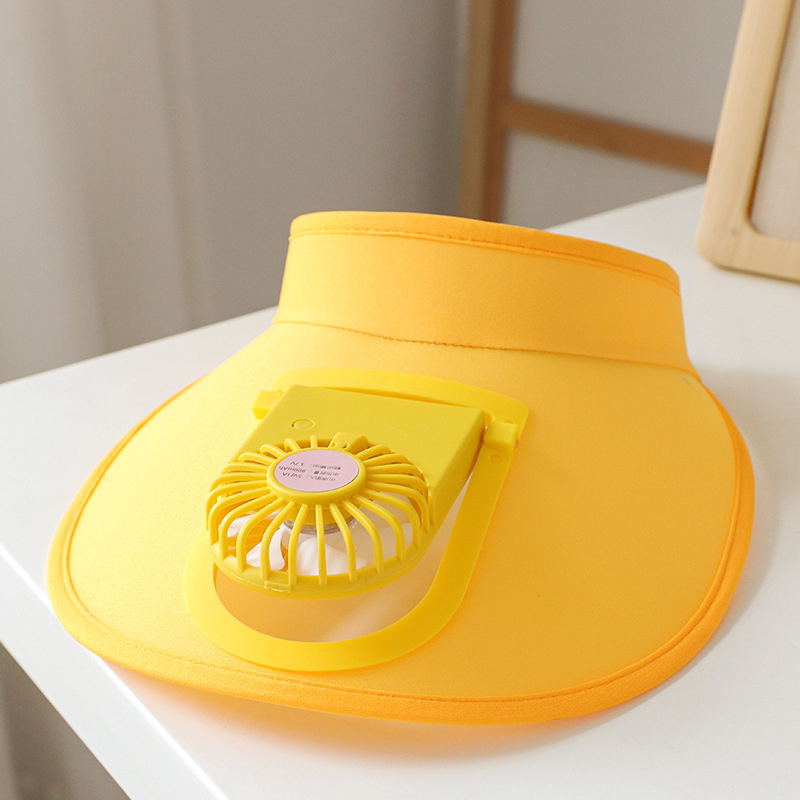 Mũ Chống Nắng Tích Hợp Quạt 3 Tốc Độ Có Thể Điều Chỉnh Sạc USB szxmkj2