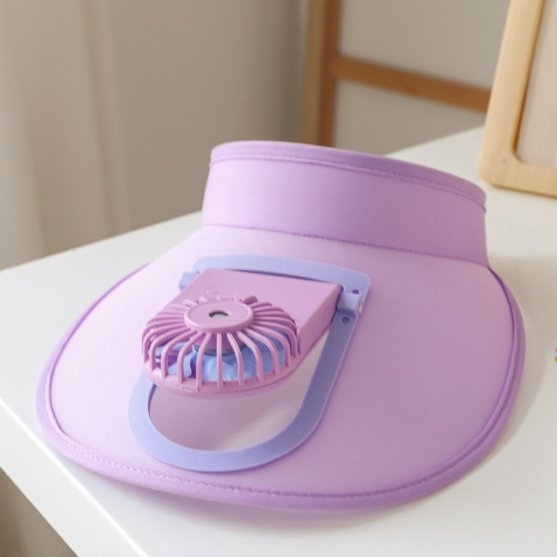 Mũ Chống Nắng Tích Hợp Quạt 3 Tốc Độ Có Thể Điều Chỉnh Sạc USB szxmkj2