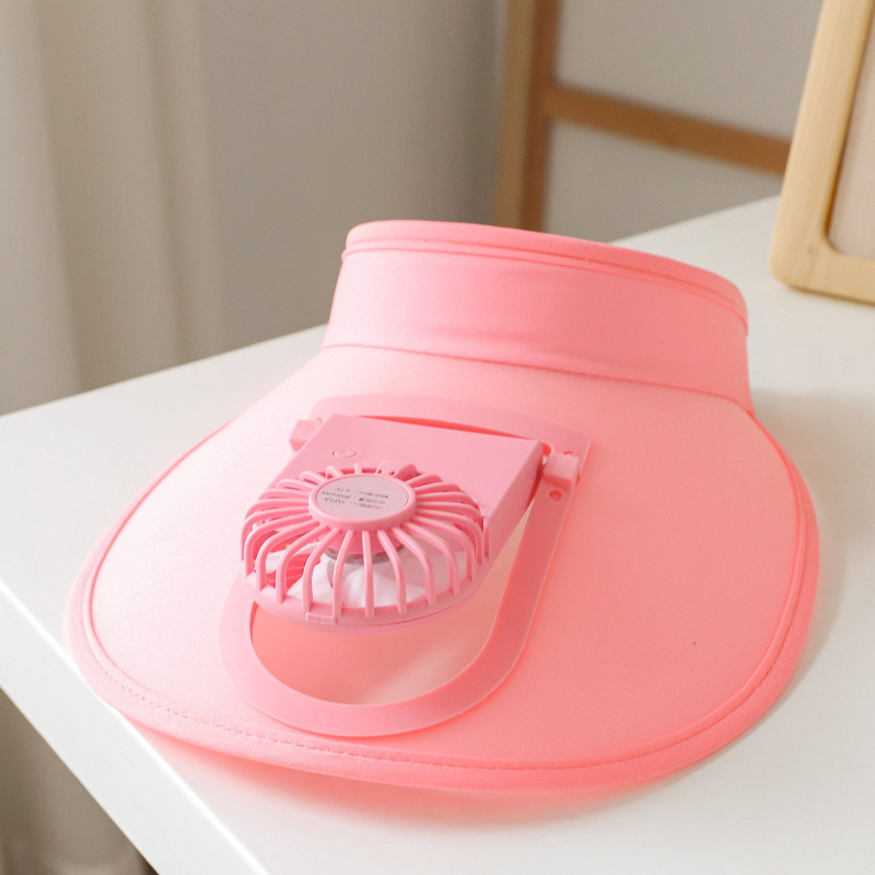 Mũ Chống Nắng Tích Hợp Quạt 3 Tốc Độ Có Thể Điều Chỉnh Sạc USB szxmkj2