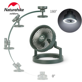 Quạt Sạc USB Có Đèn Naturehike Thích Hợp Cho Các Hoạt Động Ngoài Trời