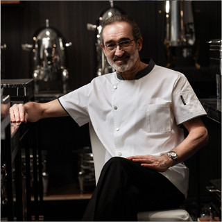  Cao cấp sao Michelin khách sạn đầu bếp đồng phục ngắn tay nam phục vụ bánh trang trí đồng phục công sở đặc biệt nữ nhà hàng phương Tây thoáng khí đầu bếp đồng phục áo khoác đen 