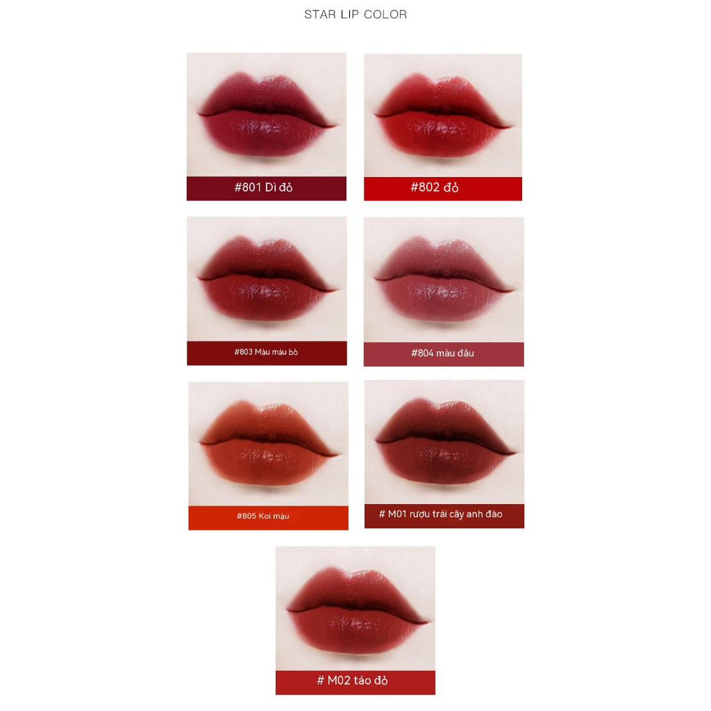 Son Môi Sang Trọng Dưỡng ẩm Chống Nước Chống Mồ Hôi Dễ Lên Màu Không Dễ Phai Màu Dành Cho Phụ Nữ, Mỹ Phẩm