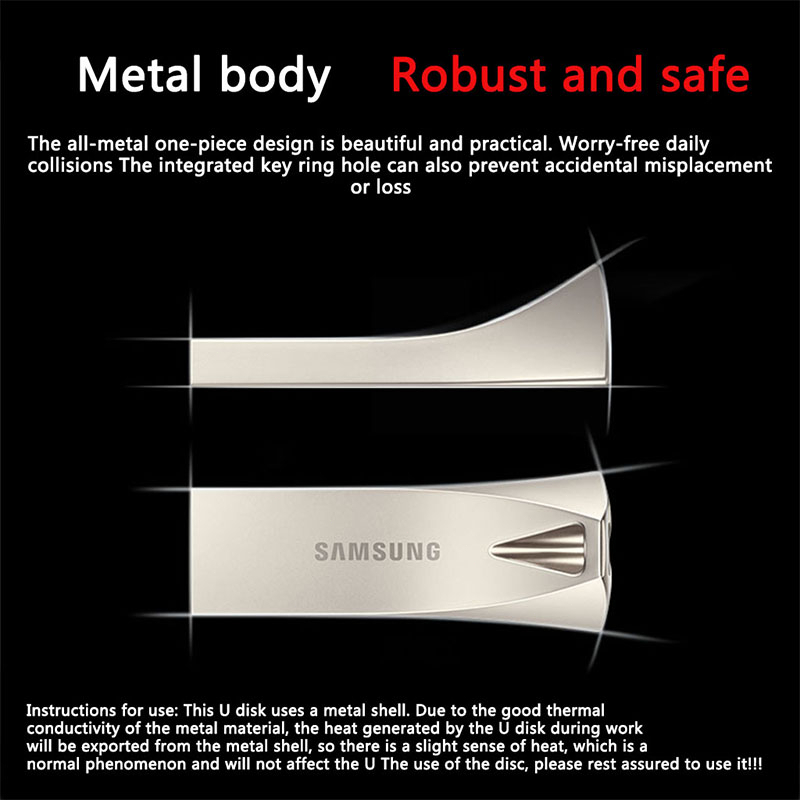 Thẻ nhớ kim loại ELDINGU đèn LED USB 128GB 64GB 32GB 16GB 8GB 2GB 1GB