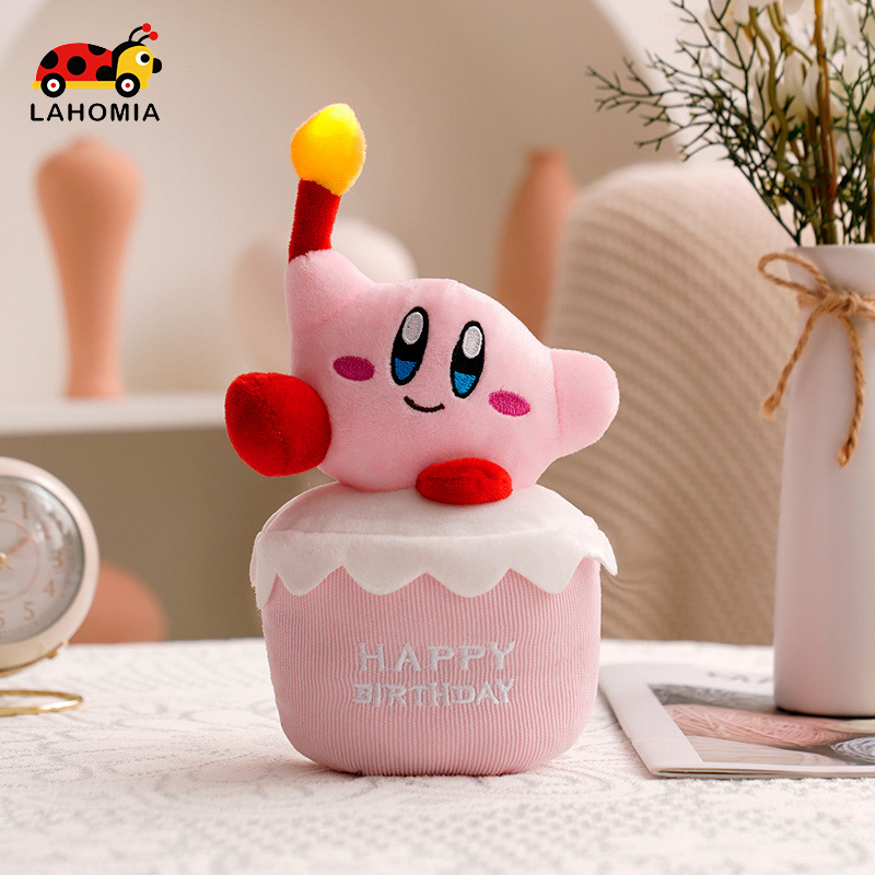 LAHOMIA Búp Bê Nhồi Bông Hình Bánh Kem Sinh Nhật Dễ Thương Kulomi Chó quế