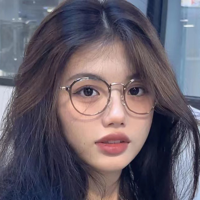 Kính Mát Tròn TR90 Chống Bức Xạ Cho Nữ