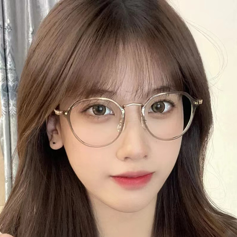 Kính Mát Tròn TR90 Chống Bức Xạ Cho Nữ