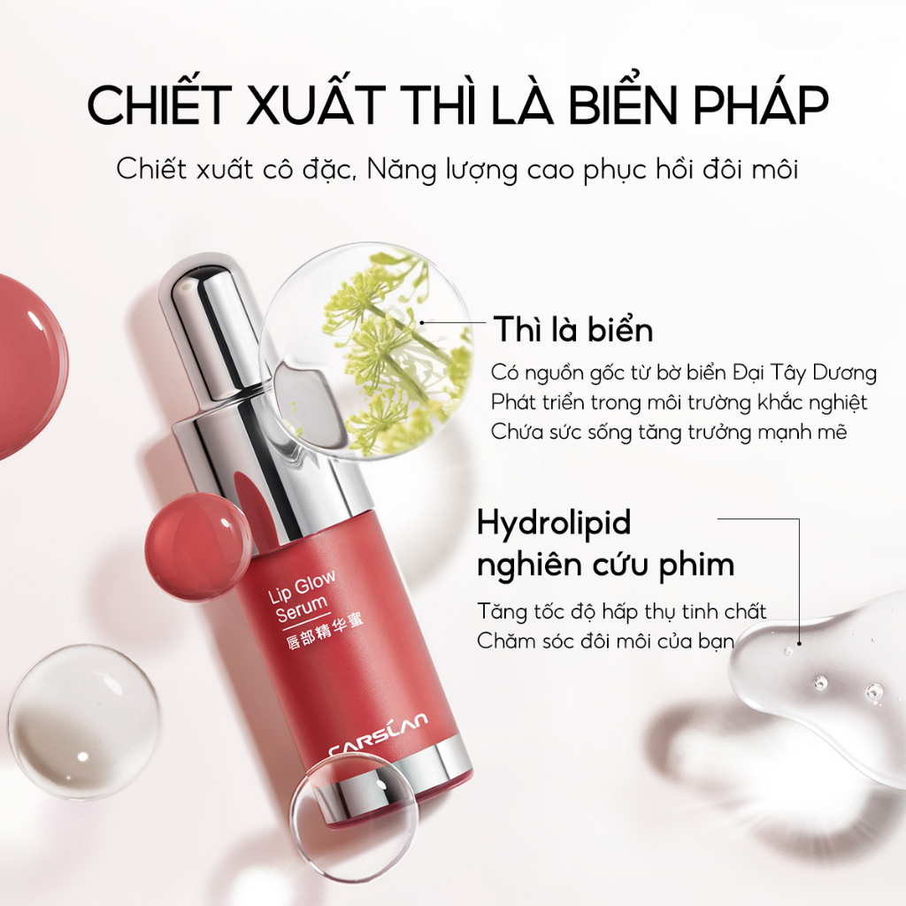 Serum Dưỡng Môi Carslan Làm Sáng Da Chống Nếp Nhăn Hiệu Quả Trọng Lượng 1g