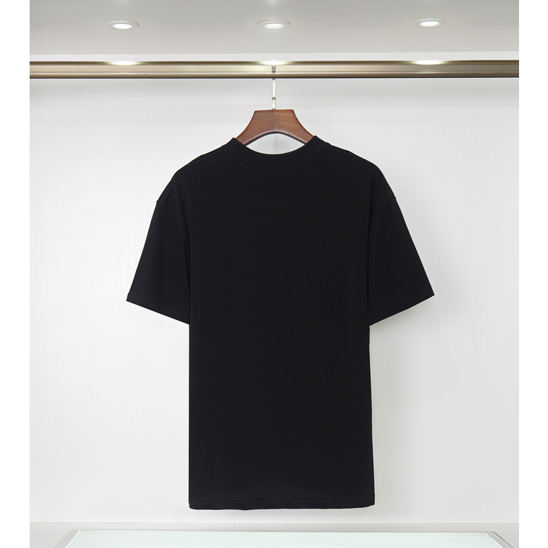 Moncler Áo Thun cotton Ngắn Tay Thêu Họa Tiết Thời Trang Cho Nam Nữ