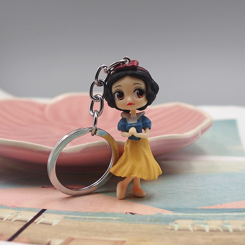 Bộ 4 Mô Hình Công Chúa Disney Bạch Tuyết Ariel Mulan Mulan Rối Rapunzel Trang Trí Bánh Kem Bằng PVC